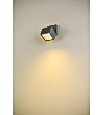 S-CUBE, 2700/3000K, 15W, PHASE, 80°, anthracite - Dansmart Elektrotech