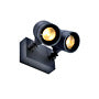 NEW MYRA WALL SPOT Wall Lamp, 2xGU10, IP55, anthracite - Dansmart Elektrotech