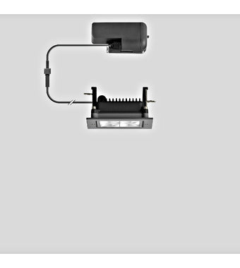 BEGA 24476AK4, ceiling recessed low spotlight, silver 4000K - Dansmart Elektrotech