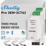 Shelly Pro 3EM 3CT 63 - Dansmart Elektrotech