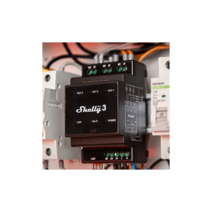 Shelly Pro 3 - Dansmart Elektrotech