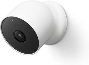 Google Nest Cam Outdoor or Indoor, Battery - 2nd Generation - 1 Pack - Dansmart Elektrotech