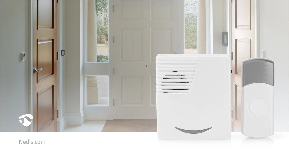 Wireless Doorbell Set Battery Powered, with 36 Melodies - Dansmart Elektrotech