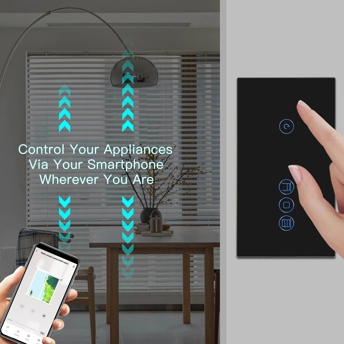 BSEED WiFi 1/2/3 Gang Switch - Dansmart Elektrotech