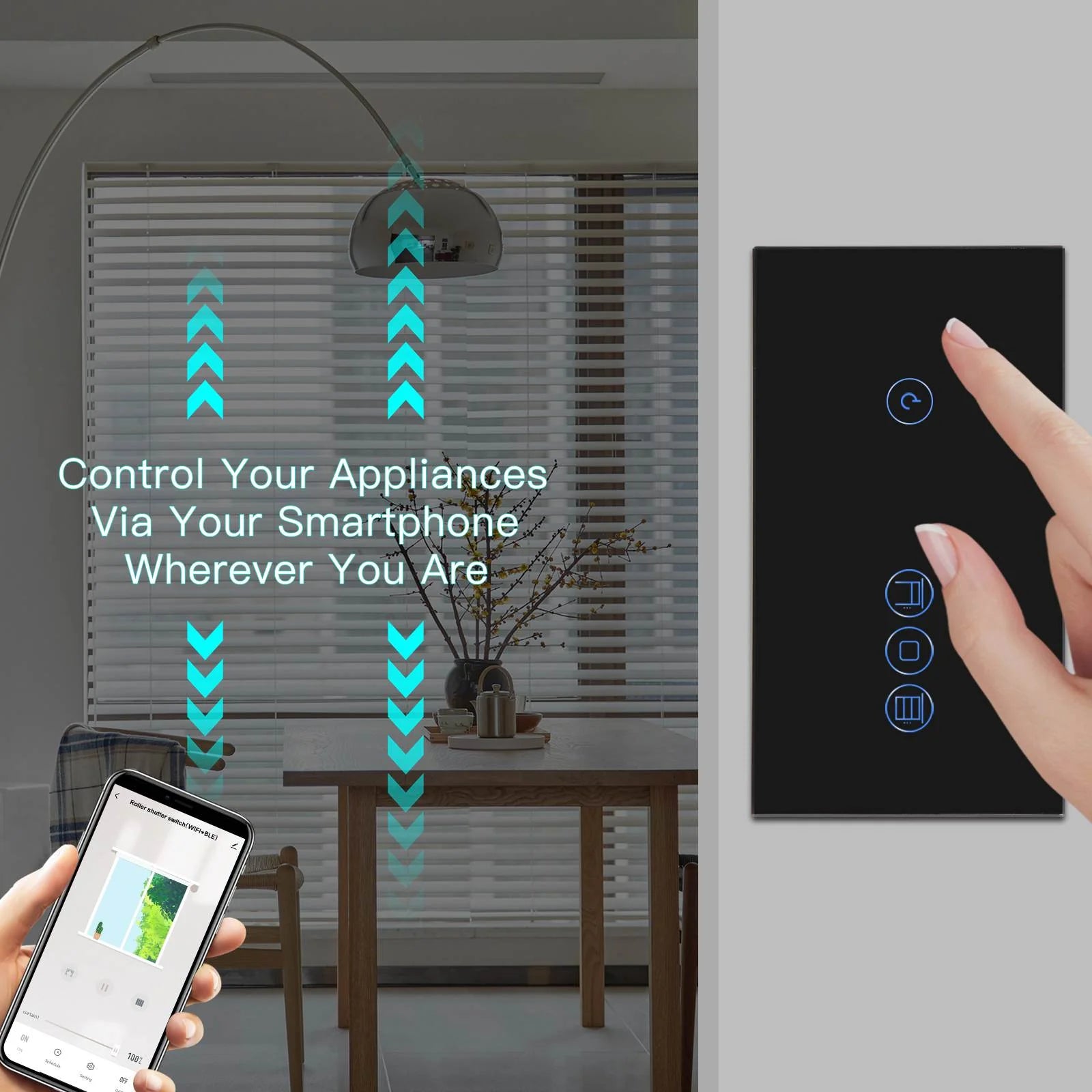 BSEED WiFi 1/2/3 Gang Switch - Dansmart Elektrotech