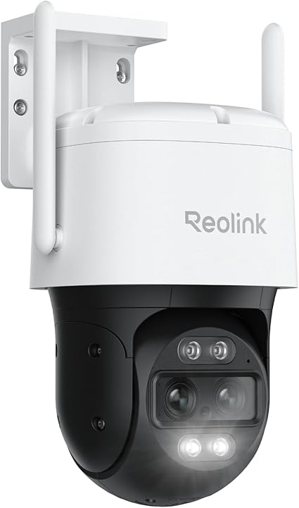 REOLINK 4K Wired WiFi Outdoor Security Camera, 8MP Dual Lens, 360 PTZ Camera, Auto Tracking, 2.4/5GHz Wi-Fi Smart Person/ - Dansmart Elektrotech