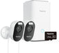 Reolink Outdoor Security Camera System, 2K Plug-in Cameras, 5G/2.4GHz Dual-band Wi-Fi, 256GB microSD Card Included, Max.512GB×2 Storage, Smart Detection, 24/7 Offline Recording, Home Hub with - Dansmart Elektrotech
