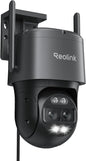 Camera, 360 PTZ Camera Auto Tracking, 2.4/5GHz Wi-Fi Smart Person/Vehicle Detection, 6X Hybrid Zoom, Color Night Vision, TrackMix WiFi - Dansmart Elektrotech