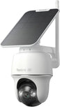 REOLINK First 4K Solar Security Cameras Wireless Outdoor, Argus PT Ultra+Solar Panel, 360° Pan Tilt Auto-Tracking, 8MP Color Night Vision, 2.4/5 GHz Wi-Fi 6, No Subscriptions, Home Hub Compat - Dansmart Elektrotech