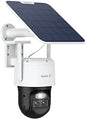 REOLINK TrackMix+Solar Panel, 4K Solar Security Cameras Outdoor with Auto Tracking, 360° Pan Tilt, 8X Hybrid Zoom, Color Night Vision, Smart AI Detection, No Subscriptions, Home Hub Compatibl - Dansmart Elektrotech