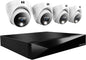 Night Owl 2-Way Audio 12 Channel DVR Video Home Security Camera System with (4) Wired 2K HD Indoor/Outdoor Deterrence Dome Cameras and 2TB Hard Drive (Add up to 4 Wi-Fi Cameras) (4 Camera) - Dansmart Elektrotech