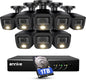ANNKE 3K Lite Wired Security Camera System Outdoor with AI Human/Vehicle Detection, 8CH H.265+ DVR and 8 x 1920TVL 2MP IP67 Home CCTV Cameras with Smart Dual Light, Color Night&nbsp;Vision, 1 - Dansmart Elektrotech