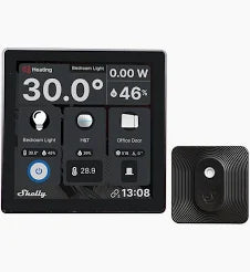 Shelly Wall Display Black+BLU H&amp;T Black - Dansmart Elektrotech