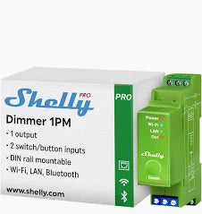Shelly Pro Dimmer 1PM - Dansmart Elektrotech