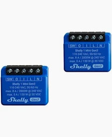 Shelly 1 Mini Gen3 - Dansmart Elektrotech