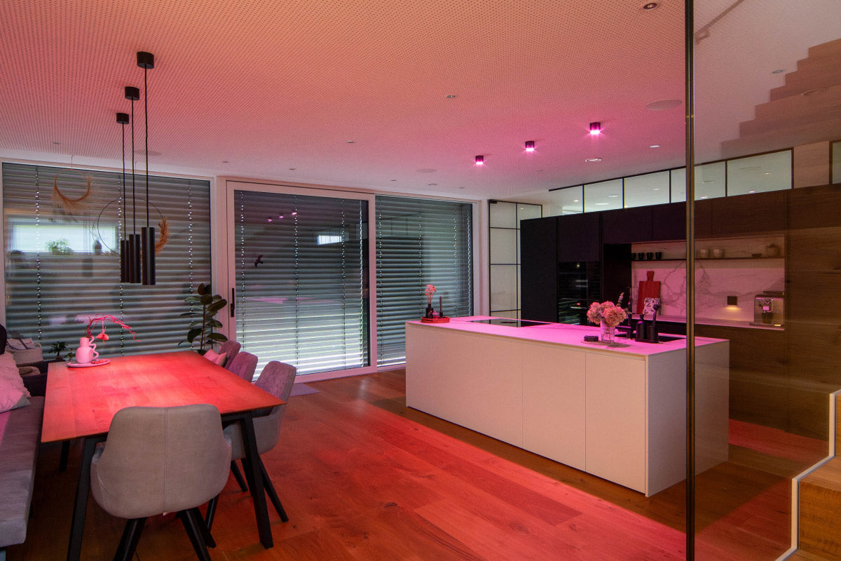 LED Ceiling Spot RGBW Tree Anthracite