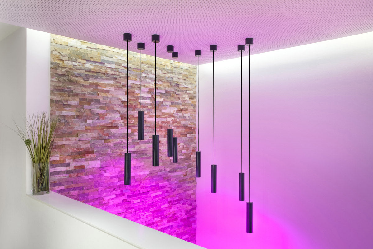LED Pendulum Slim RGBW Tree Anthracite - Dansmart Elektrotech