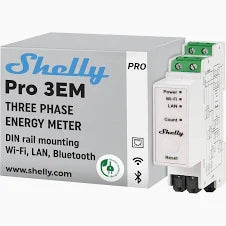 Shelly Pro 3EM 120A - Dansmart Elektrotech