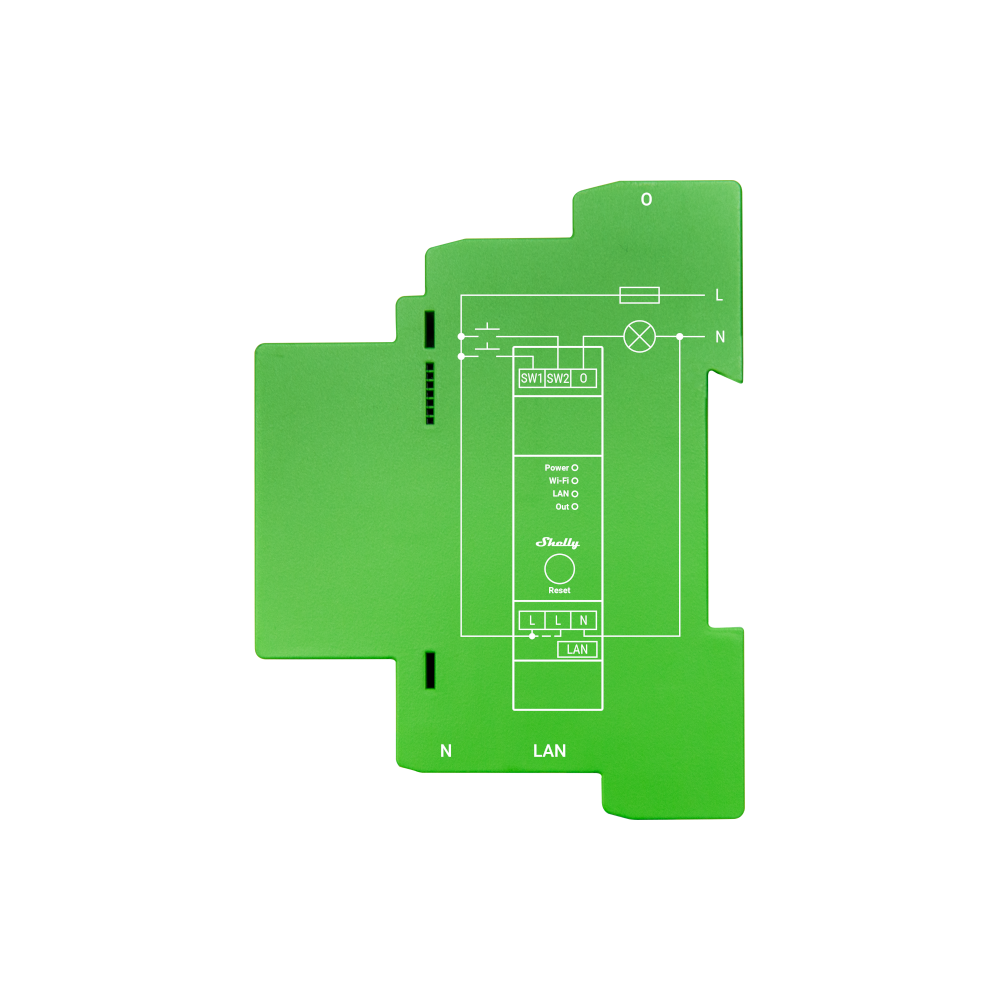 Shelly Pro Dimmer 1PM - Dansmart Elektrotech