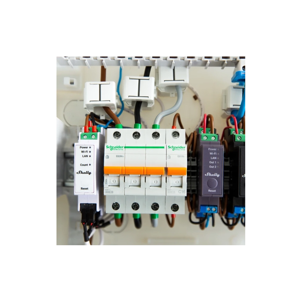 Shelly Pro 3EM 120A - Dansmart Elektrotech