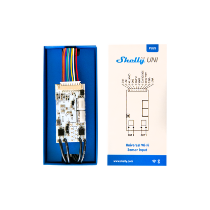 Shelly Plus Uni - Dansmart Elektrotech