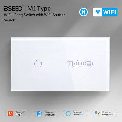 BSEED WiFi 1/2/3 Gang Switch - Dansmart Elektrotech
