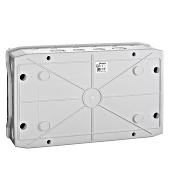 AP-Apartment distributor 1-row, 18TE, IP65, transparent door&nbsp; &nbsp; - Dansmart Elektrotech