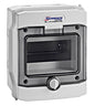 AP Apartment Distributor 1-row, 6TE, IP65, transparent door - Dansmart Elektrotech