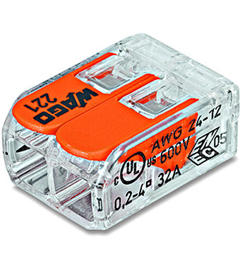 Wago connection class 2 x 0.2-4 mm2 - Dansmart Elektrotech
