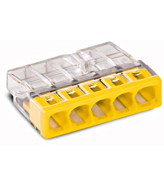 Wago can clamp 5 x 0.5-2,5mm2, series 227 - Dansmart Elektrotech