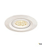 KINI LED Outdoor recessed ceiling light, 3000K, 60°, IP65 white - Dansmart Elektrotech