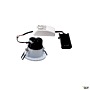 PATTA-F recessed ceiling lamp, 9W, 3000K, 38°, round, matt - Dansmart Elektrotech