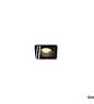 PATTA-F recessed ceiling lamp, 9W, 3000K, 38°, square, black - Dansmart Elektrotech
