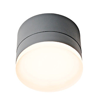 ZELDA LED Round Large 12W 740lm 3000K IP54 anthracite - Dansmart Elektrotech