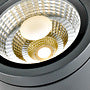 ALMERIA Medium 23W 1429lm 3000K 230V LED IP54 anthracite - Dansmart Elektrotech