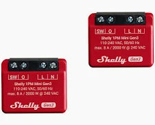 Shelly 1PM Mini Gen3 - Dansmart Elektrotech