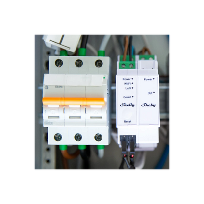 Shelly Pro 3EM Switch Add-on - Dansmart Elektrotech