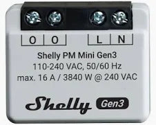 Shelly PM Mini Gen3 - Dansmart Elektrotech