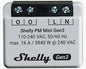 Shelly PM Mini Gen3 - Dansmart Elektrotech
