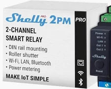 Shelly Pro 2PM - Dansmart Elektrotech