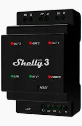 Shelly Pro 3 - Dansmart Elektrotech