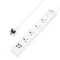 High quality hot sale power strip surge protector Universal socket 4 way+4USB Safety door protection13a extension socket - Dansmart Elektrotech